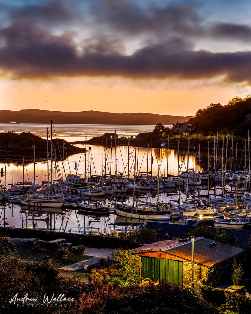 Sunrise over Duncan's Shed